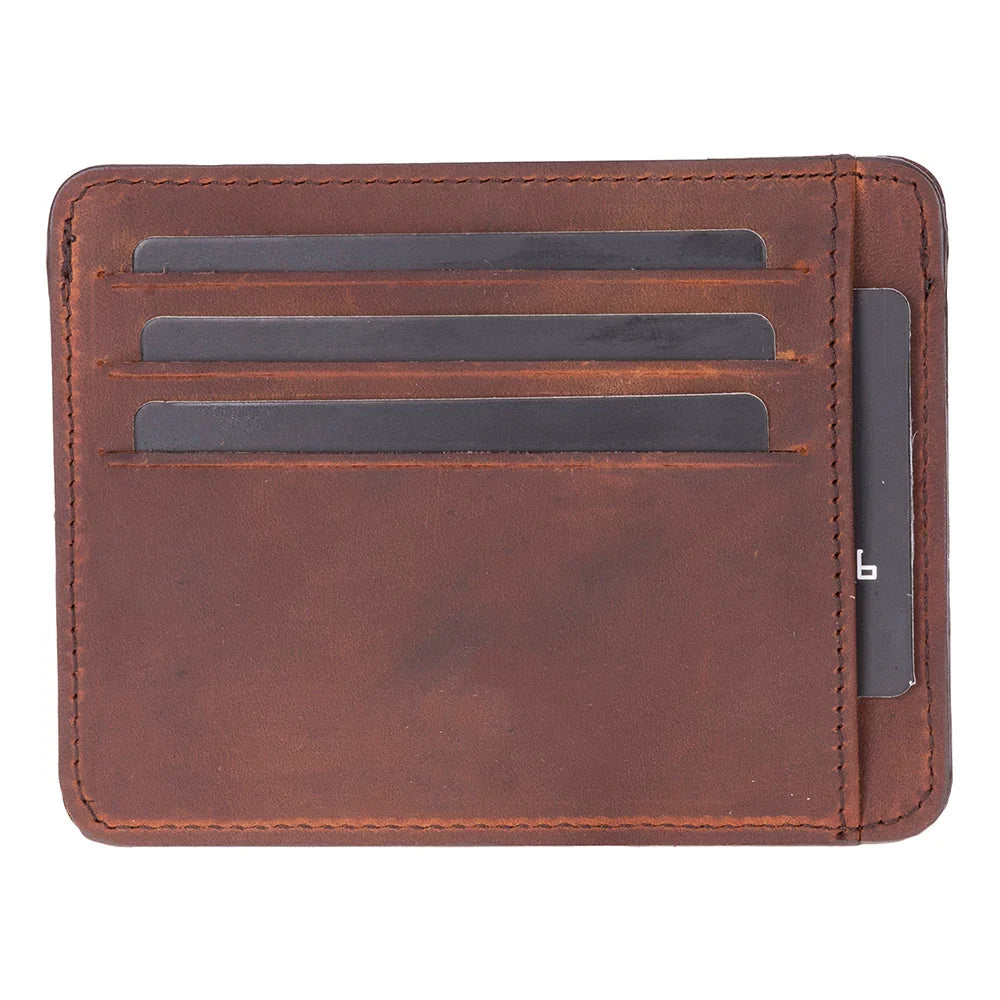 Leather Card Holder – Full-grain leather – view 7