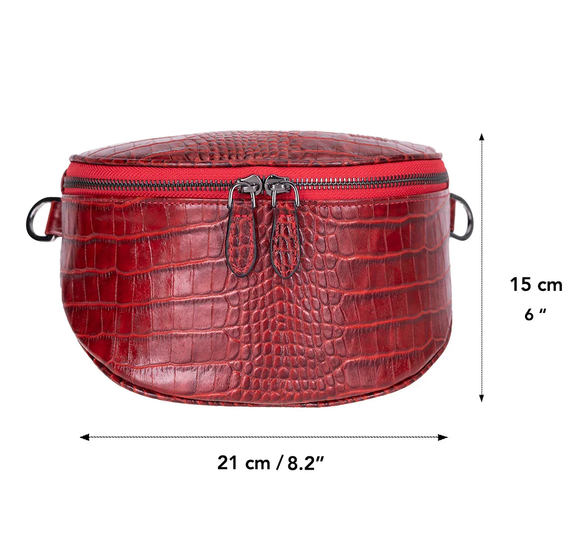 Leather Crossbody Bag – Full-grain leather – view 15