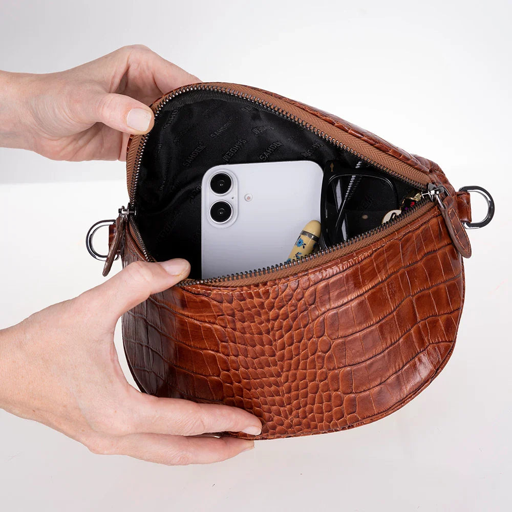 Leather Crossbody Bag – Full-grain leather – view 5