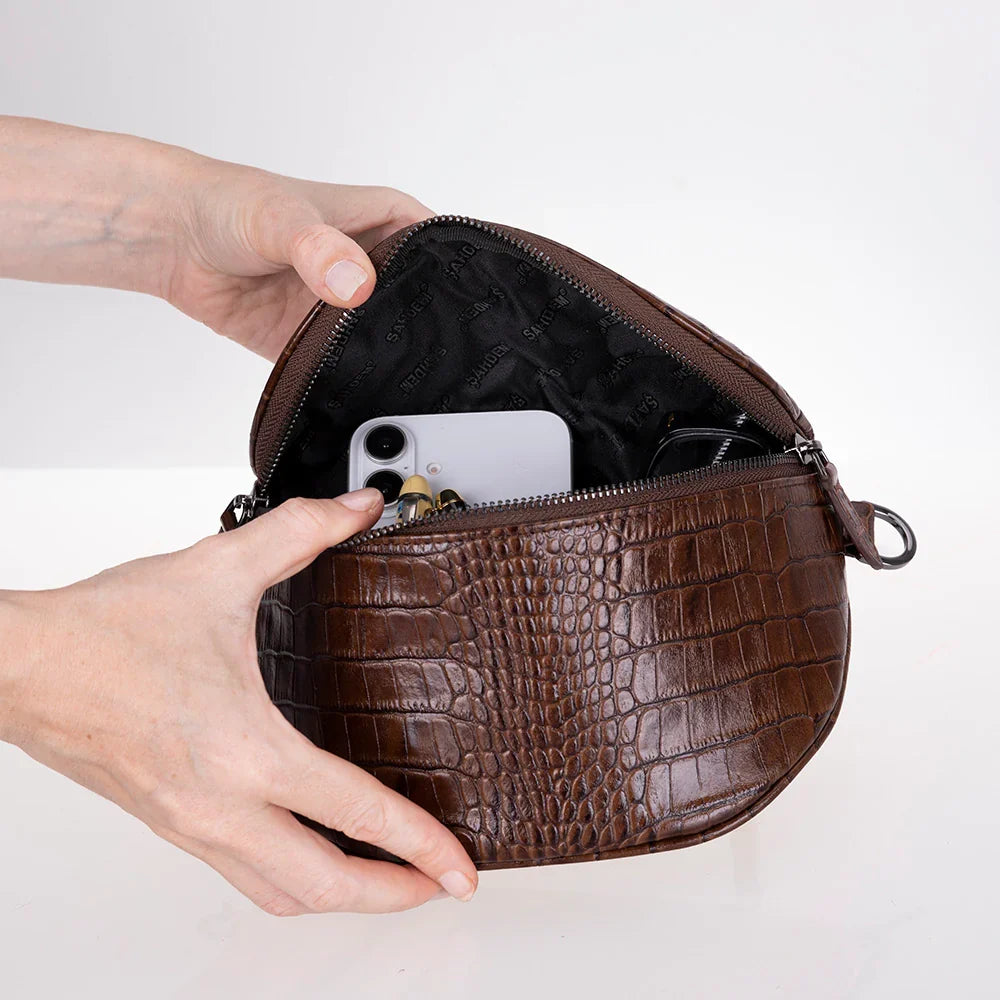 Leather Crossbody Bag – Full-grain leather – view 30