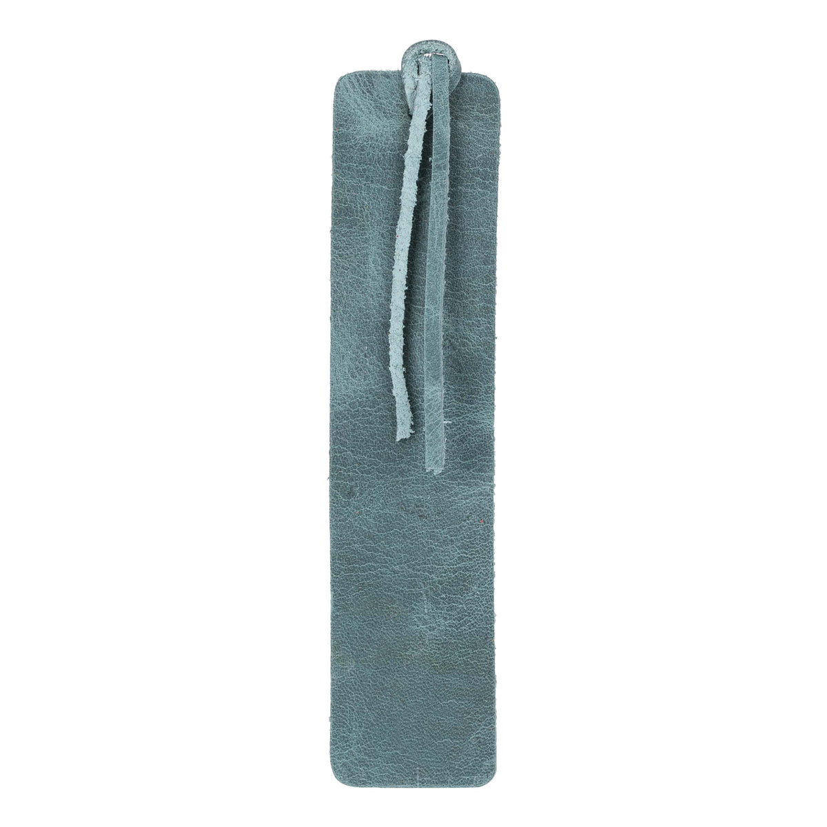 Leather Bookmark in Chartreuse