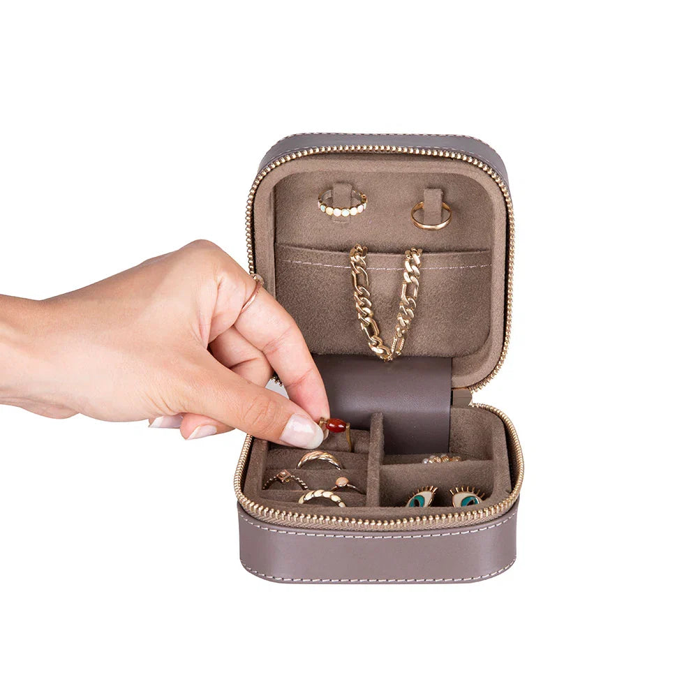 Leather Jewellery Box – Full-grain leather – view 2