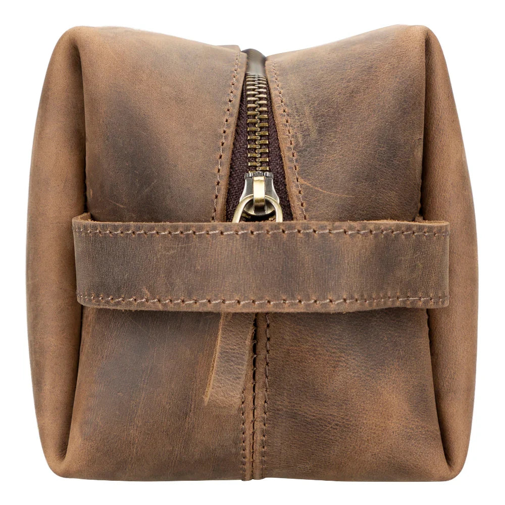 Leather Wash Bag – Full-grain leather – view 13
