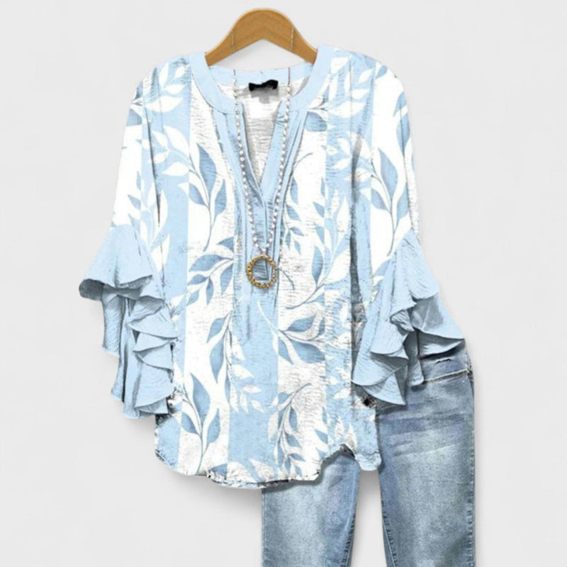 Women's Top - Lightweight Day Blouse in White