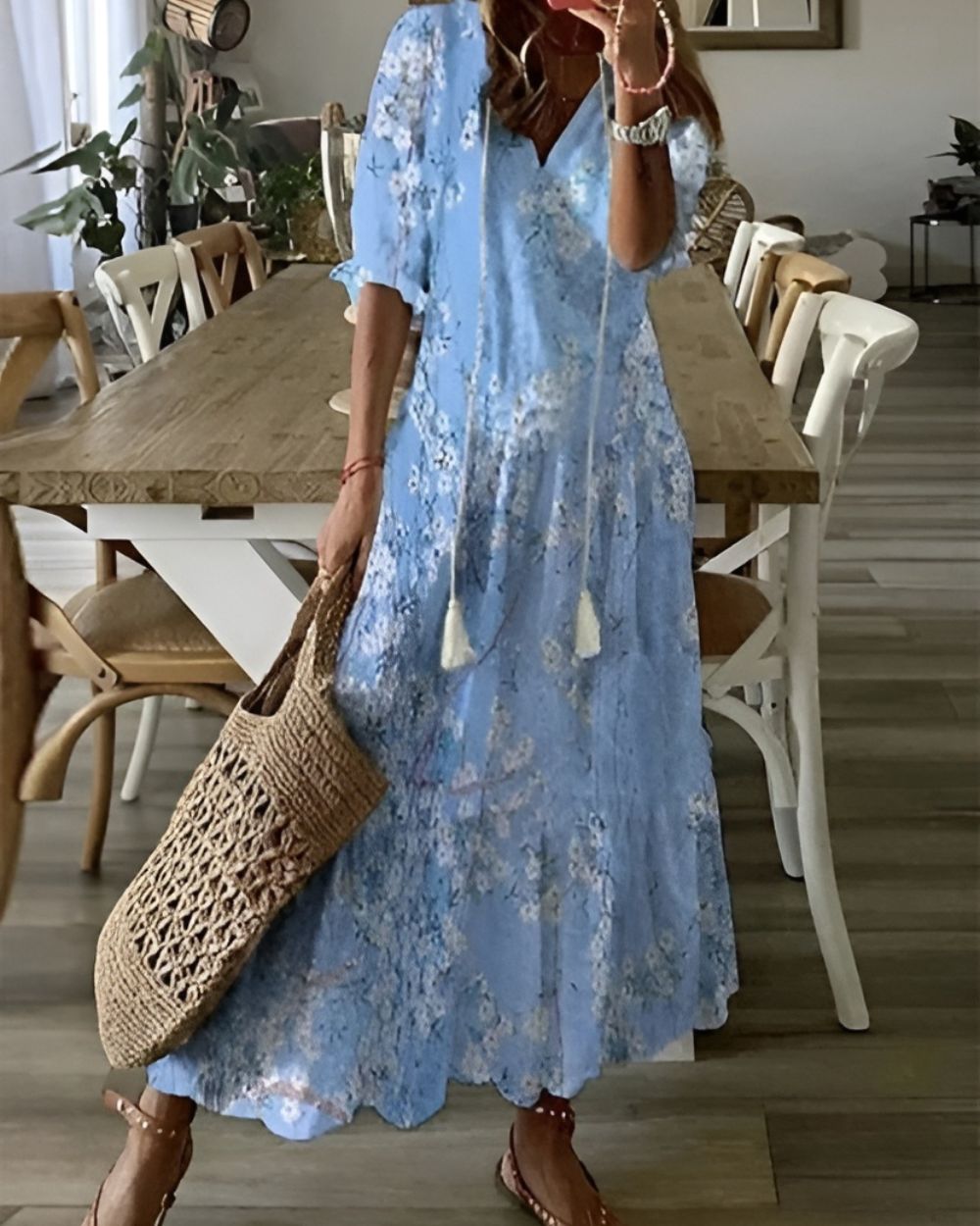 Women's Dress - Boho Magic Covering Dress in Purple