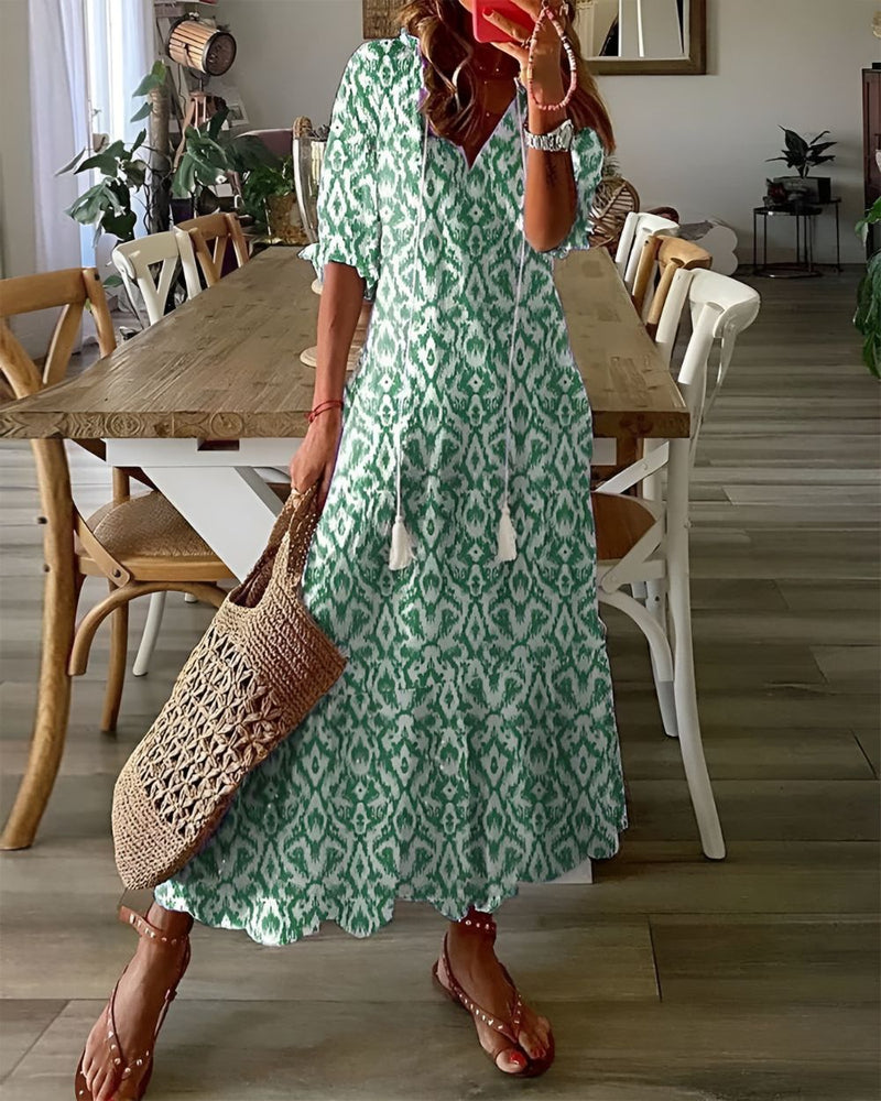 Women's Dress - Boho Magic Covering Dress in Blue (Almost sold out)