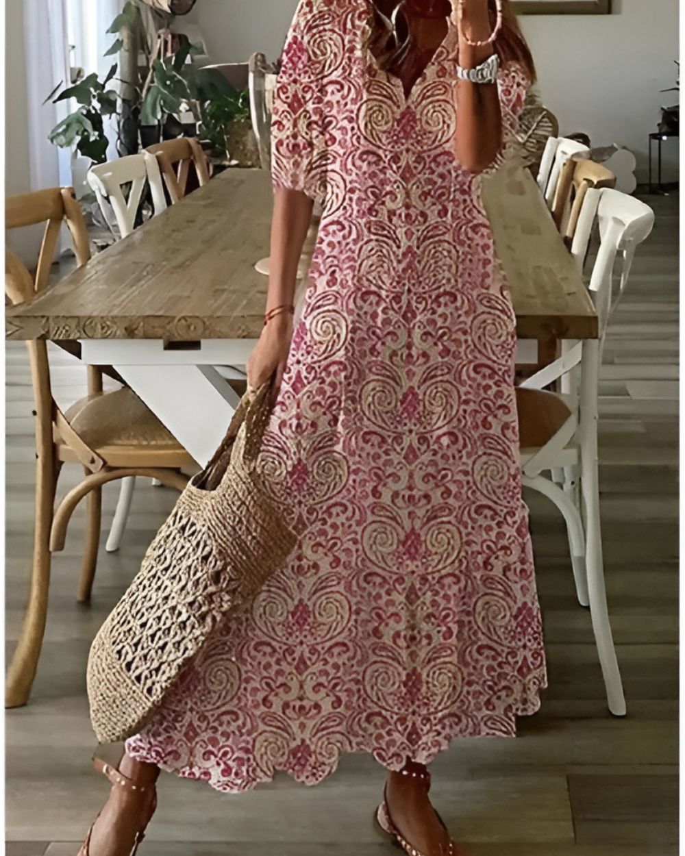 Women's Dress - Boho Magic Covering Dress in Light Blue