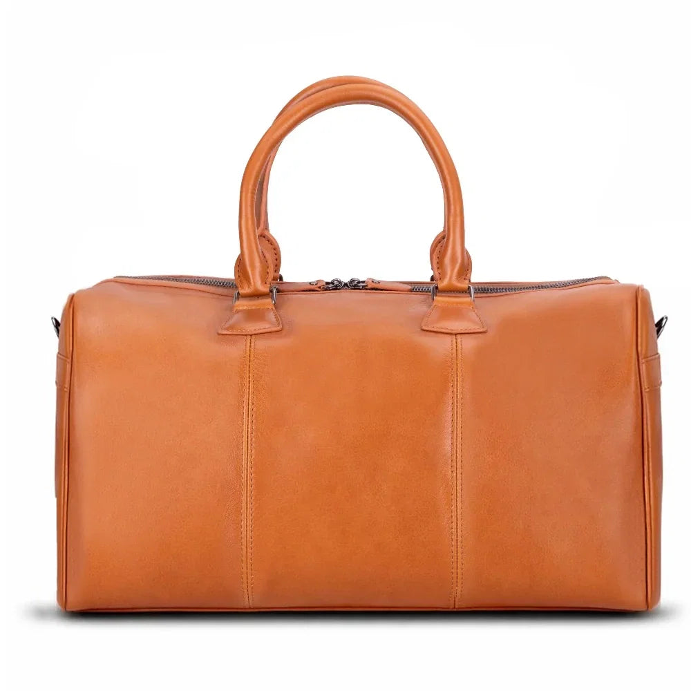 Leather Weekend Bag – Full-grain leather – view 18