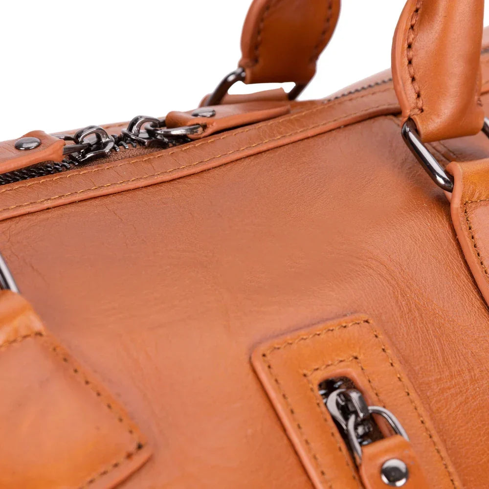 Leather Weekend Bag – Full-grain leather – view 24