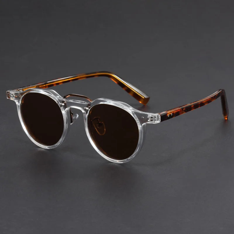 Unisex Presley Retro Sunglasses – UV400 Summer Leisure – front view