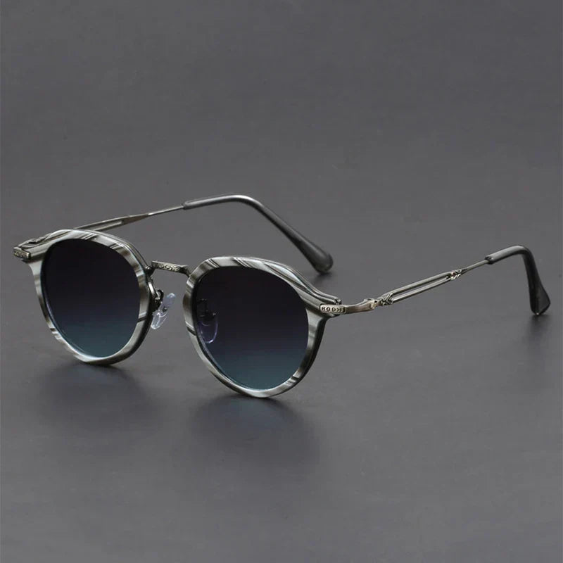 Unisex Bruno Classic Metal Sunglasses – UV400 Everyday – alternative view
