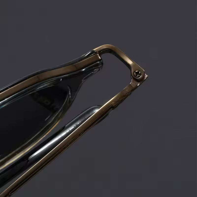 Unisex Bruno Classic Metal Sunglasses – UV400 Everyday – lifestyle shot