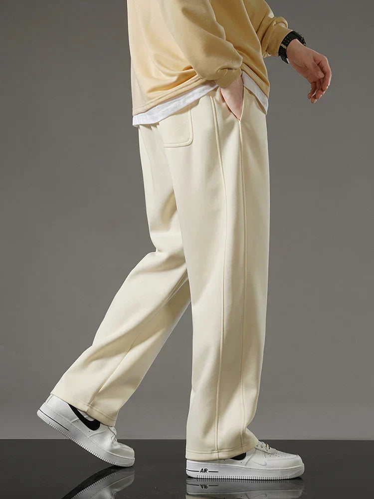 Men's Relaxed Fit Casual Joggers - side view | SAINT DOR