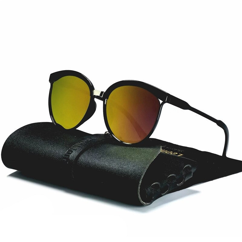 Women's Jelly Sunglasses – Fun Translucent Travel Style – full length view