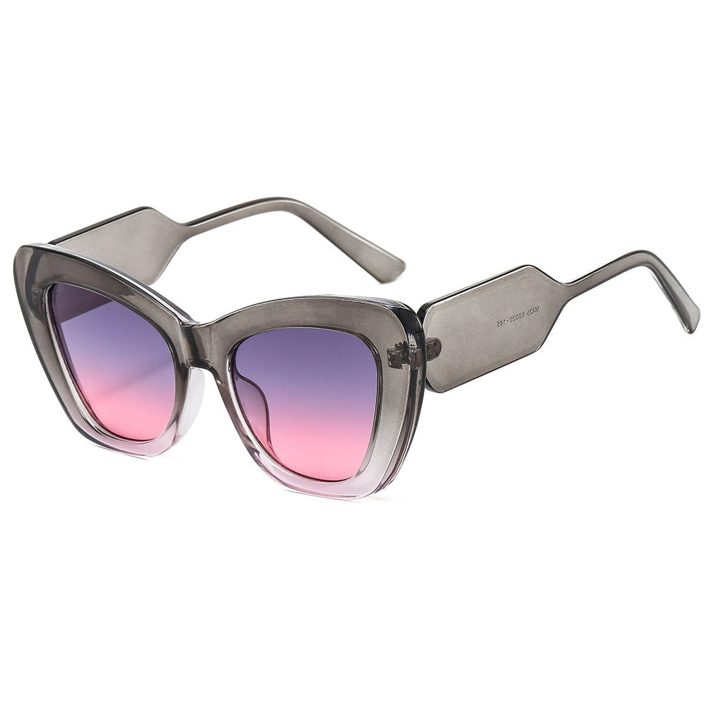 Women's Cat Eye Sunglasses – UV400 Classic Style – detail view