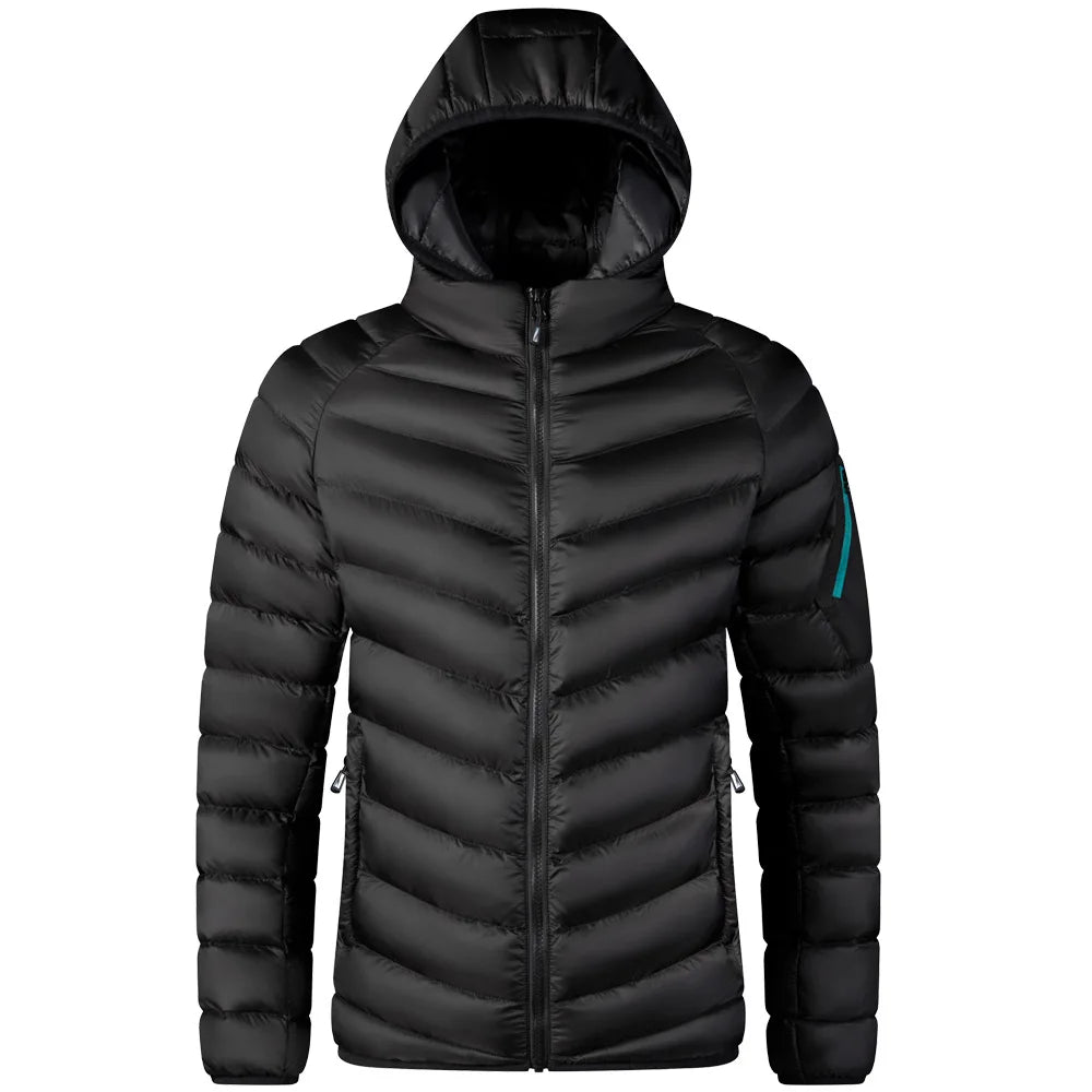 Men's Wasser- and Winddichte Winter Jackett for optimale Waerme and Sc - front view
