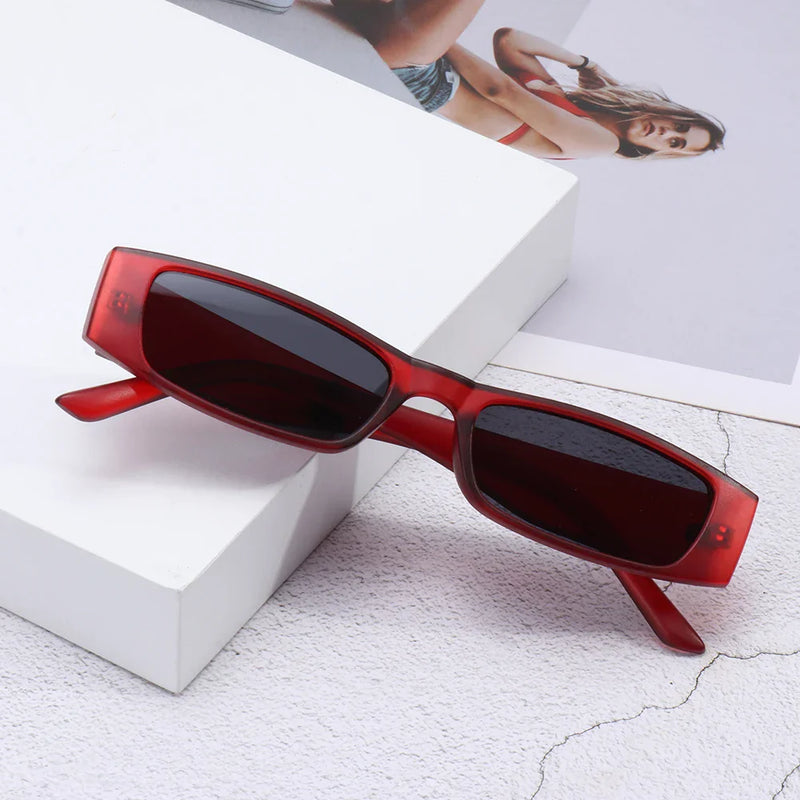 Women's Alexandra Sunglasses – Minimalist Polycarbonate UV – side view