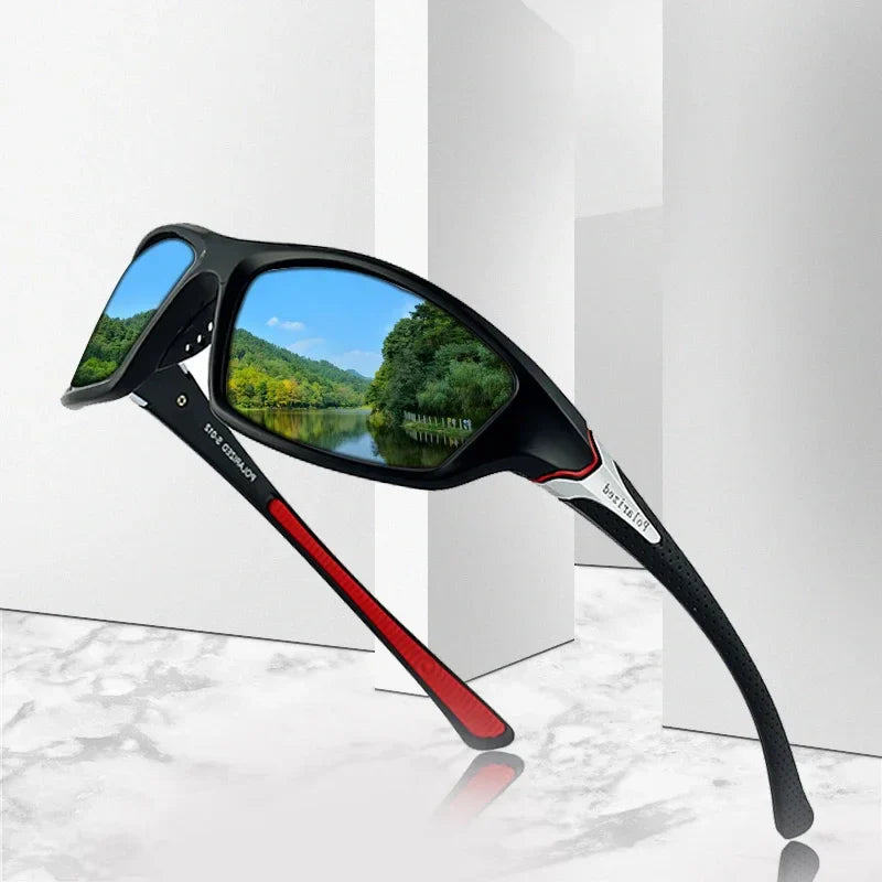 Unisex Polarised Sunglasses – VisionDrive UV400 Everyday – side view