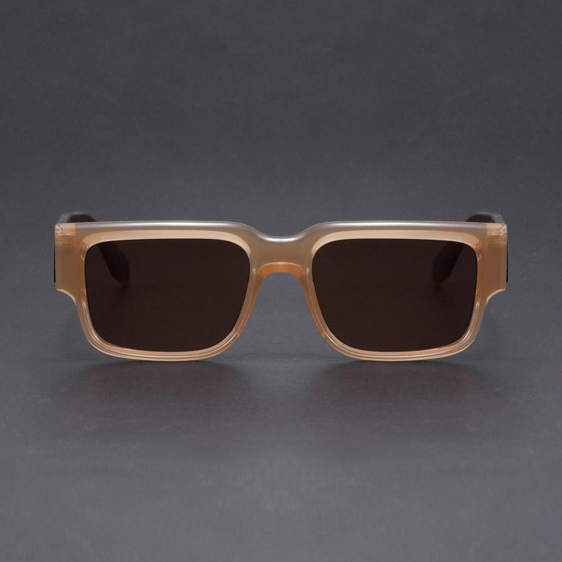 Unisex Madox Square Sunglasses – Retro Anti-Reflective UV – side view