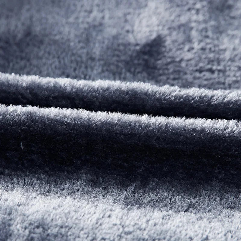 Men's Winter Jackett with Fleece Lining - Warm and Comfortable - for t - back view