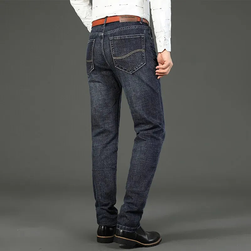 Men's Slim Fit Jeans - Four Colourways - product view | SAINT DOR