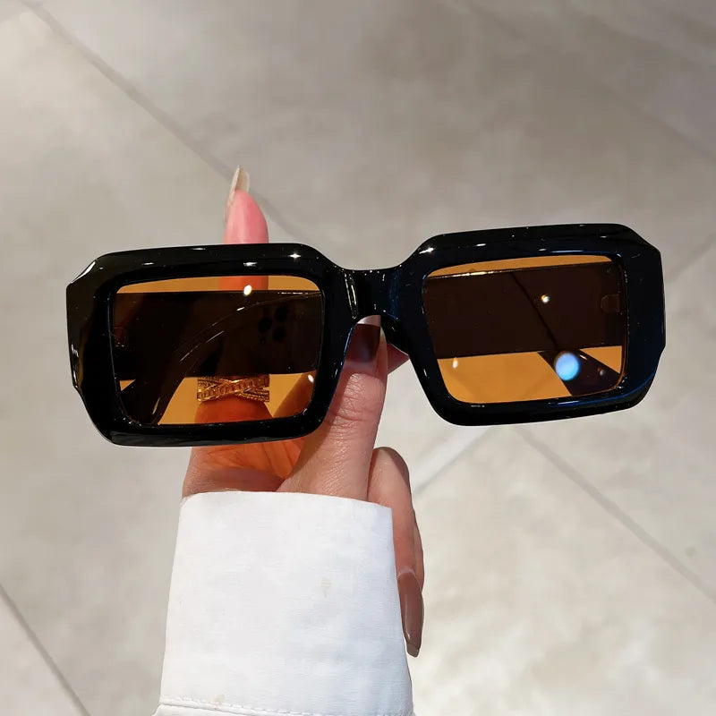 Women's BellaVista Rectangle Sunglasses – Vintage UV – front view