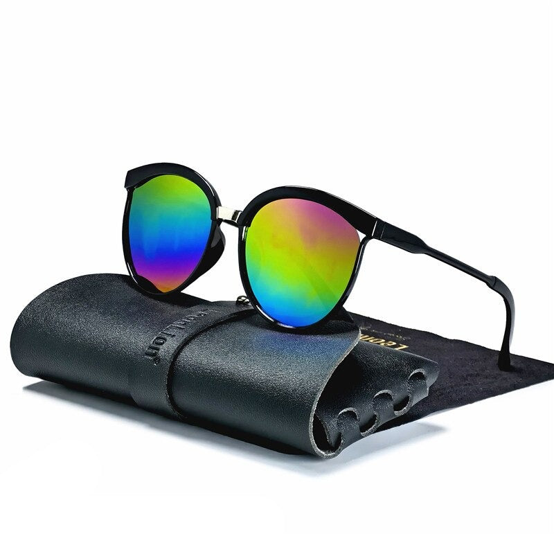 Women's Jelly Sunglasses – Fun Translucent Travel Style – front view