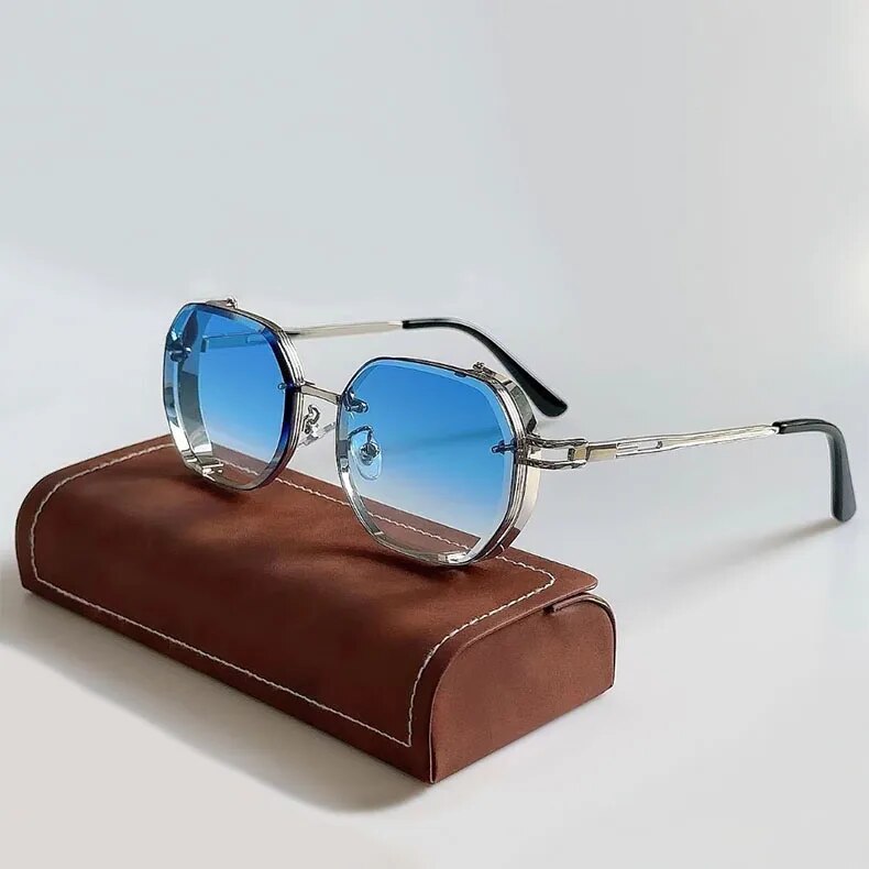 Women's Delaney Aluminium Sunglasses – Vintage UV400 – lifestyle shot