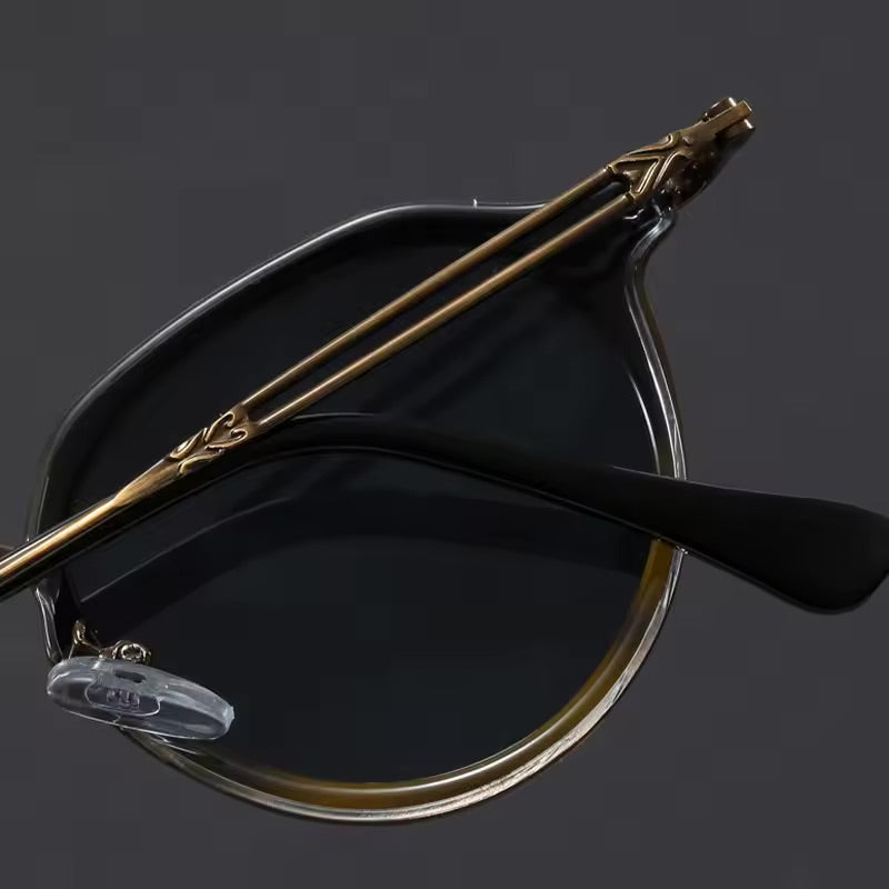 Unisex Bruno Classic Metal Sunglasses – UV400 Everyday – detail view