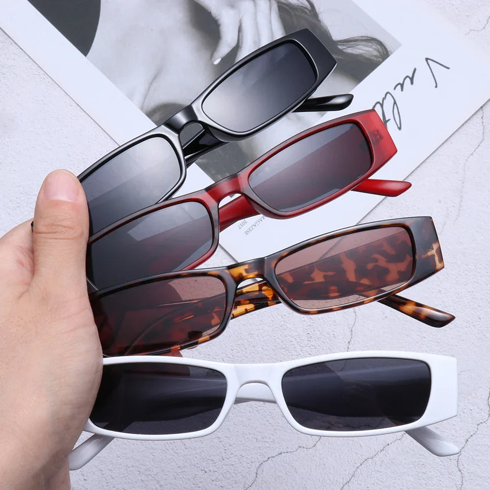 Women's Alexandra Sunglasses – Minimalist Polycarbonate UV – lifestyle shot