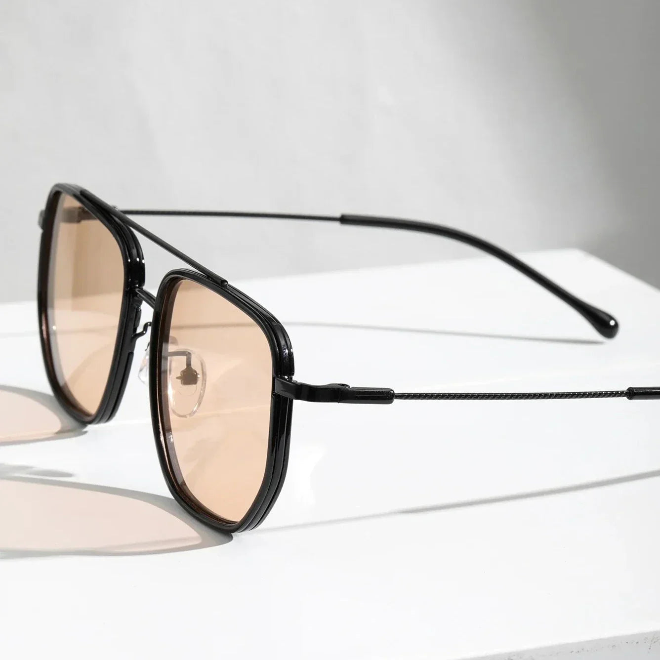 Women's Felina Polished Metal Sunglasses – UV400 Style – front view