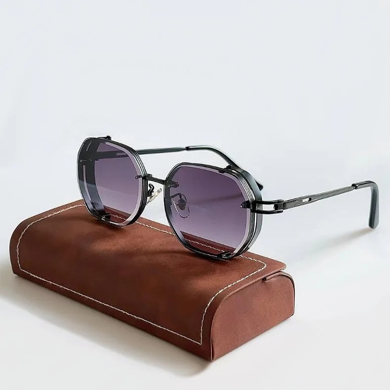 Women's Delaney Aluminium Sunglasses – Vintage UV400 – back view
