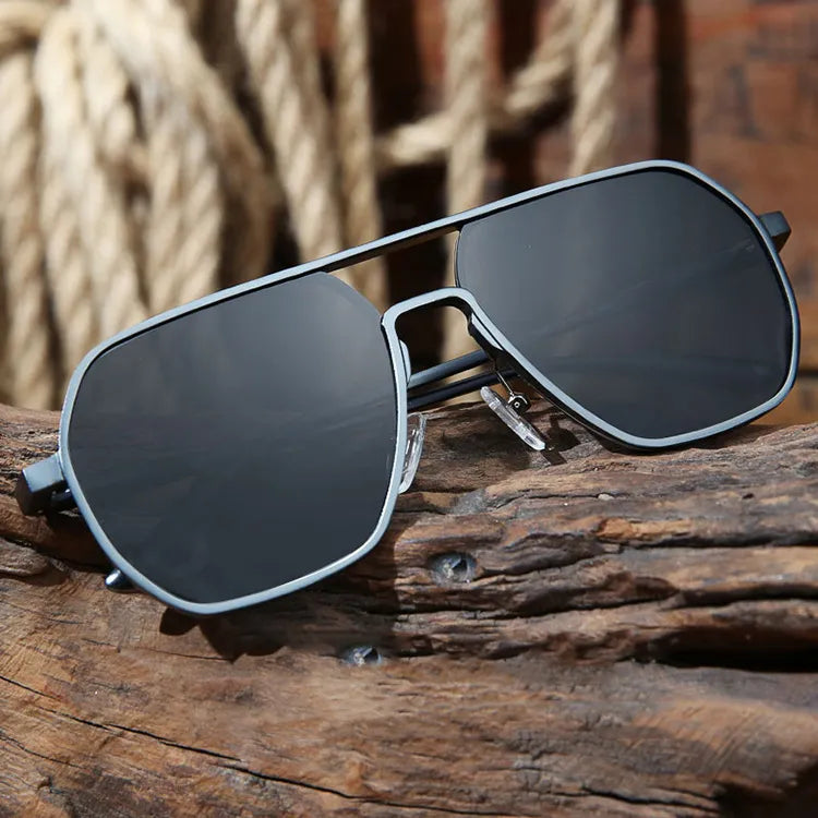 Unisex RetroVision Sunglasses – UV400 Classic Style – side view
