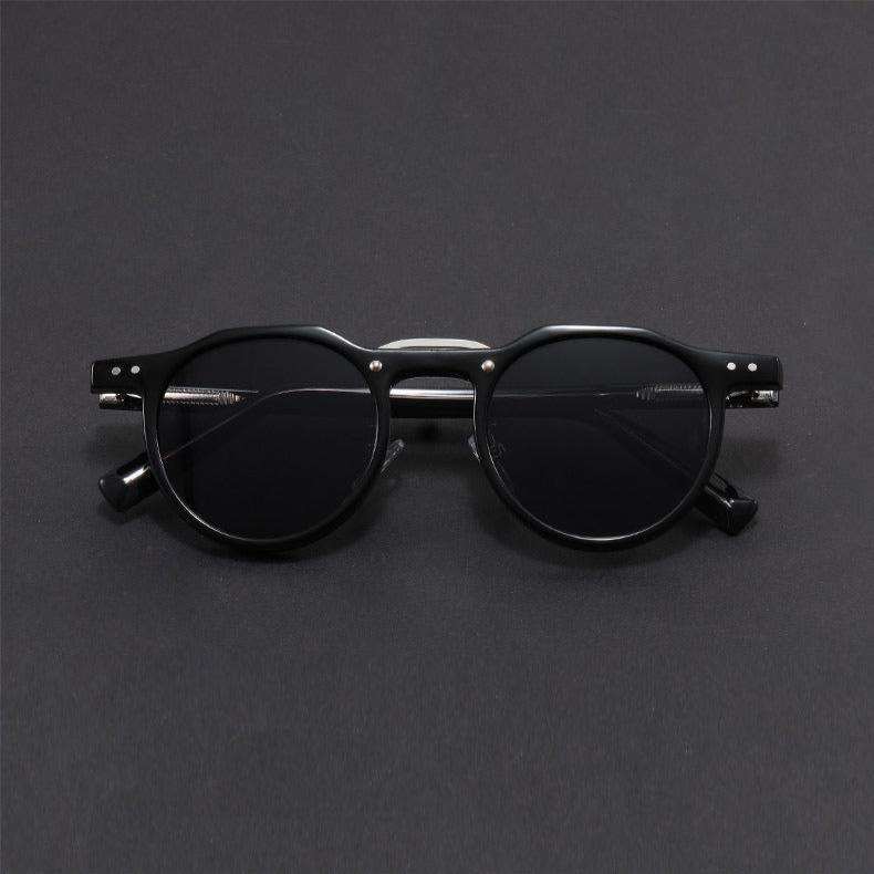 Unisex Presley Retro Sunglasses – UV400 Summer Leisure – close-up detail