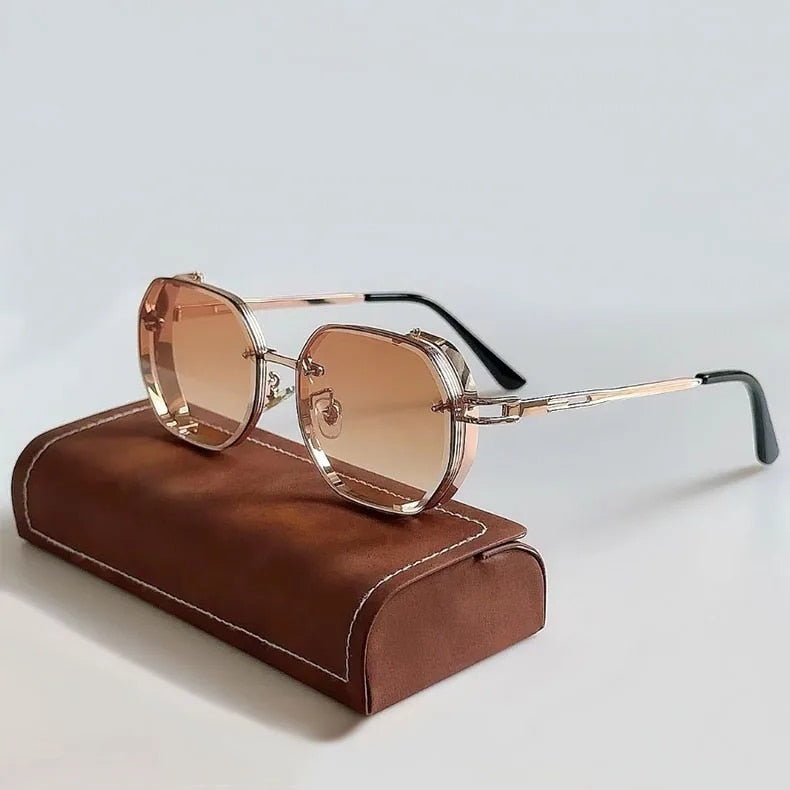 Women's Delaney Aluminium Sunglasses – Vintage UV400 – detail view