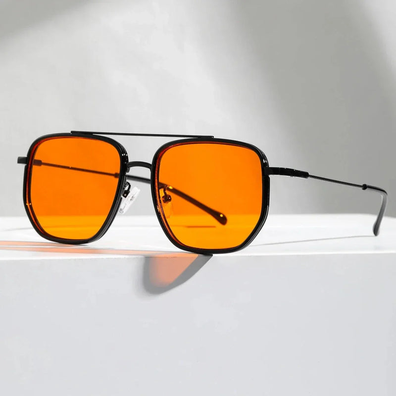 Women's Felina Polished Metal Sunglasses – UV400 Style – side view