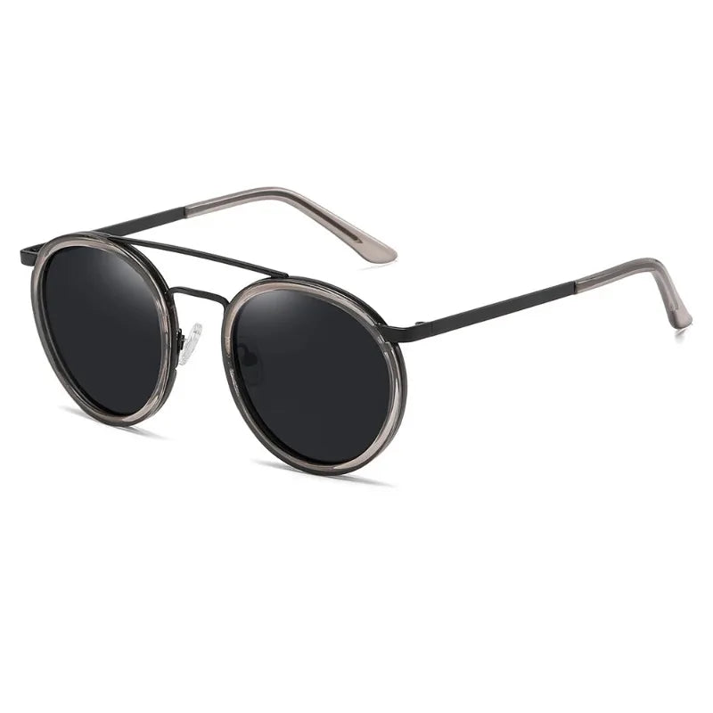Women's Nabula Round Sunglasses – Lightweight Aluminium UV – alternative view