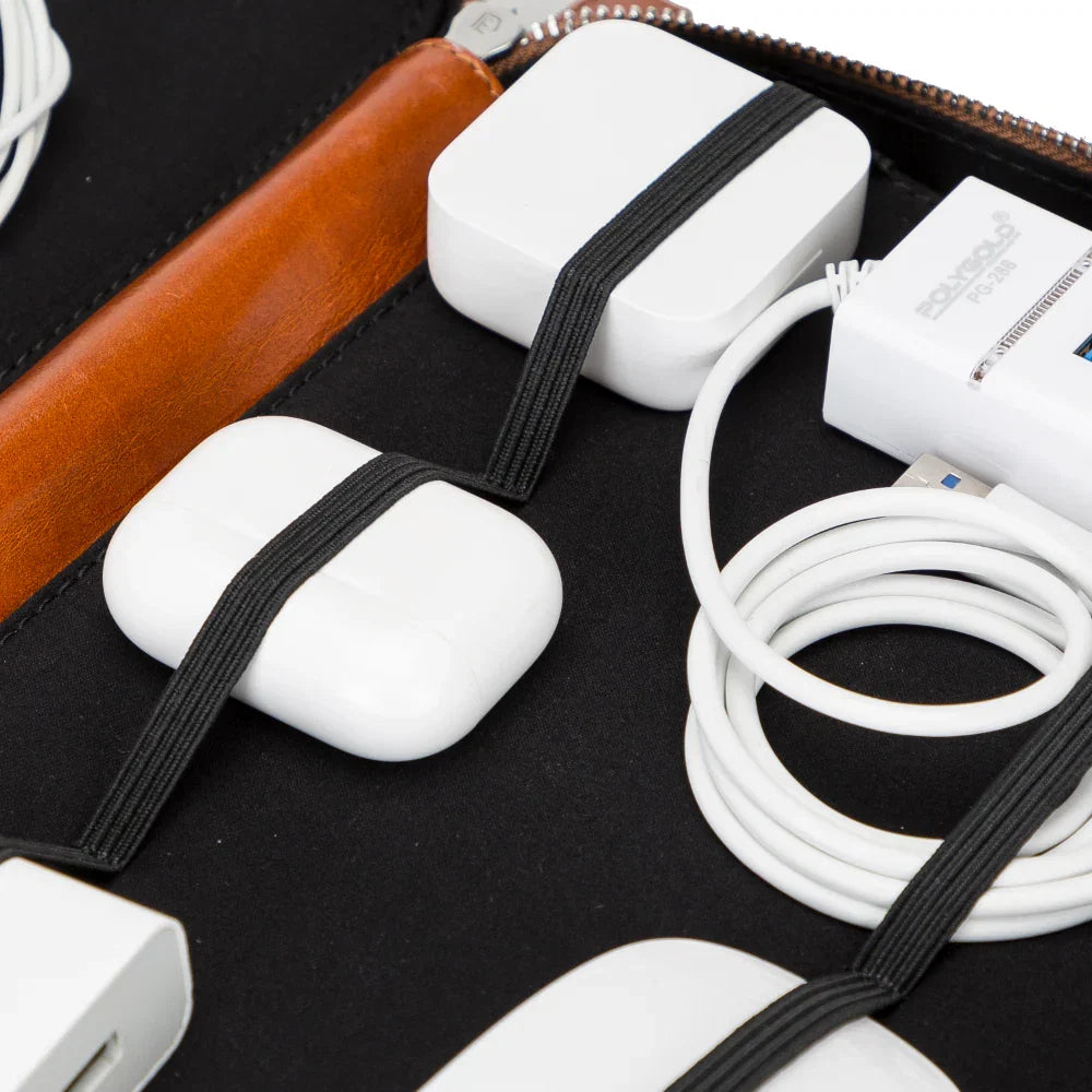 Leather Cable Organiser – Full-grain leather – view 17