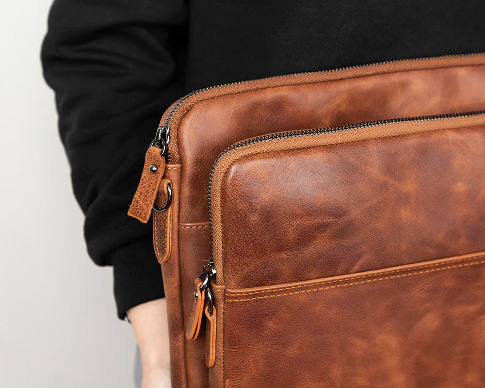 Laptop & Tablet Sleeve – Genuine leather – view 15