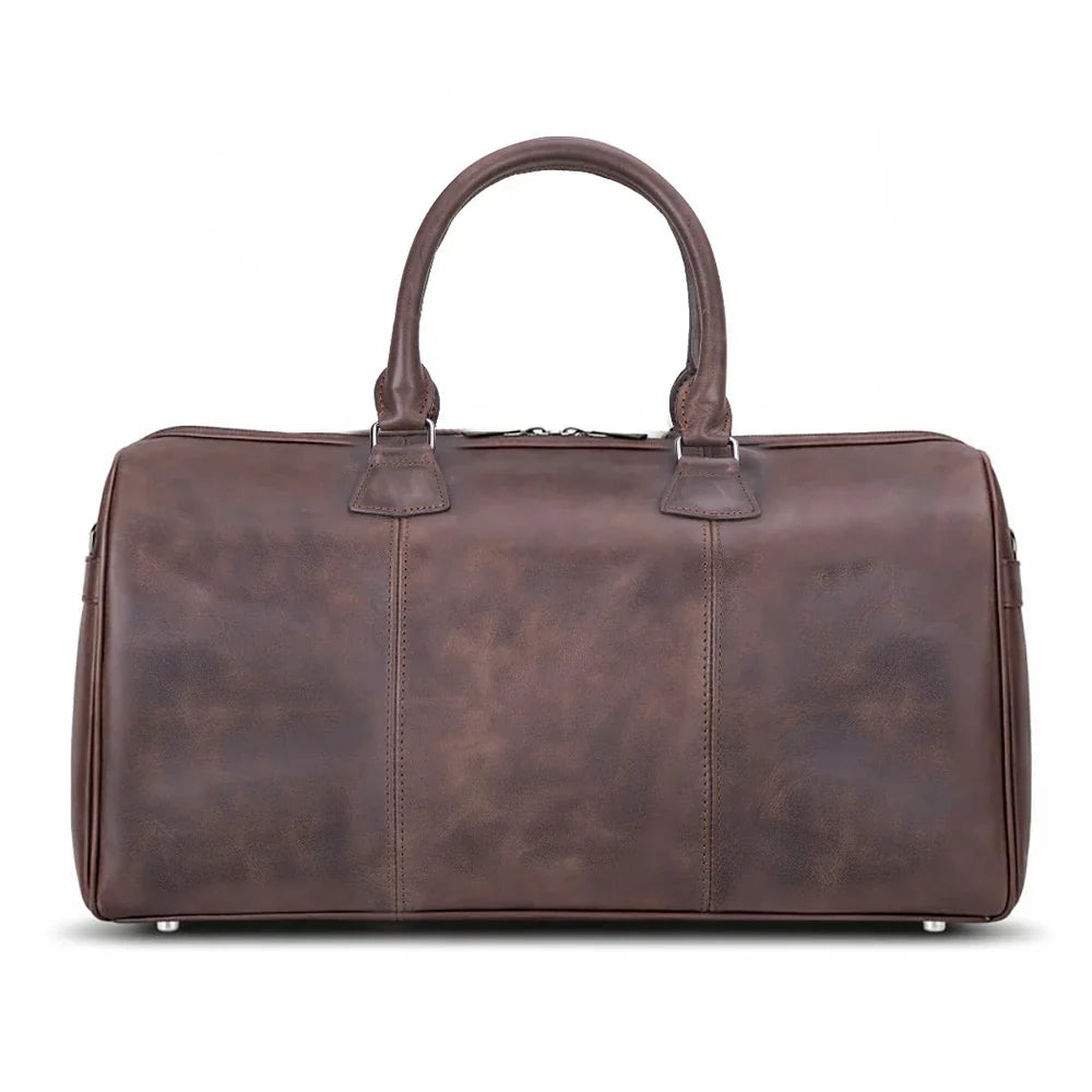 Leather Weekend Bag – Full-grain leather – view 5