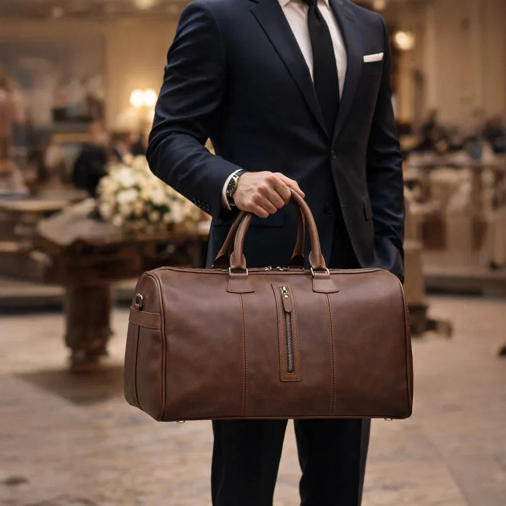 Leather Weekend Bag - 7 Colours