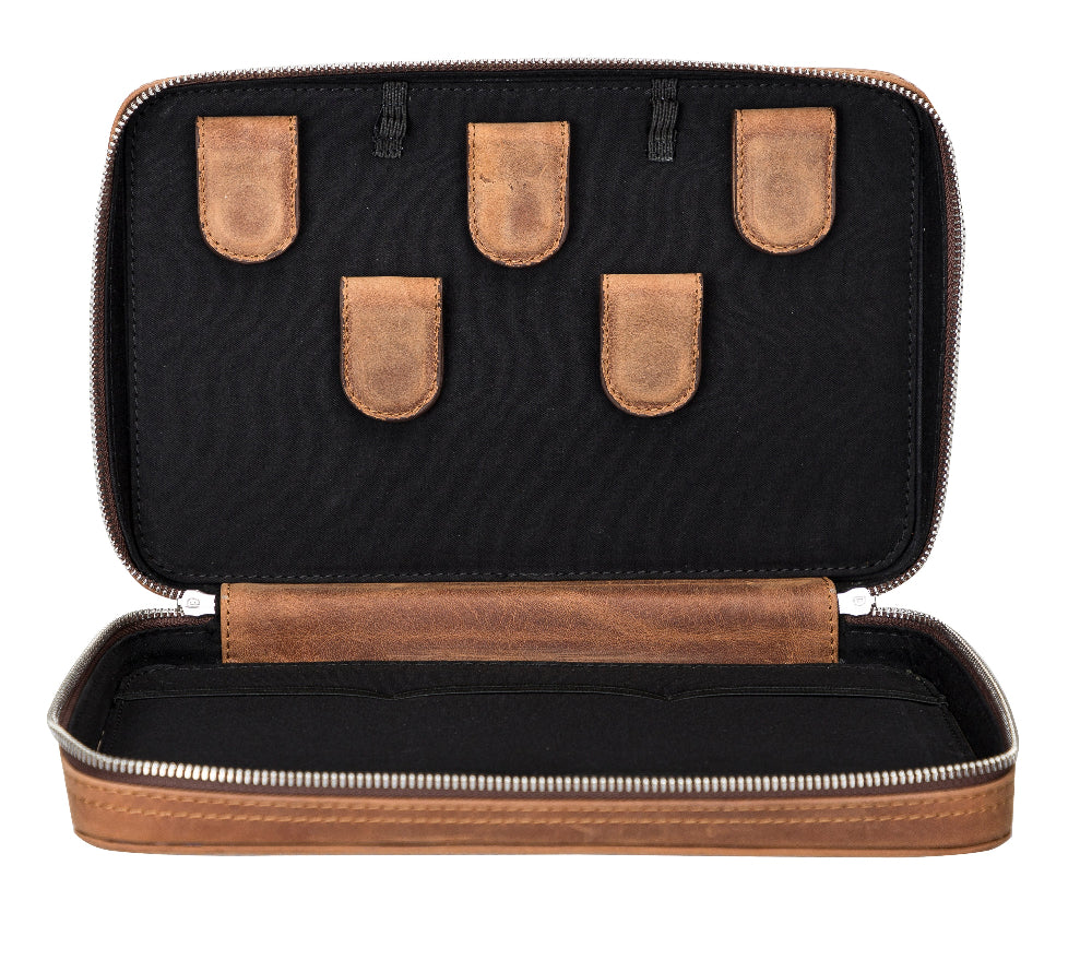 Leather Cable Organiser – Full-grain leather – view 2