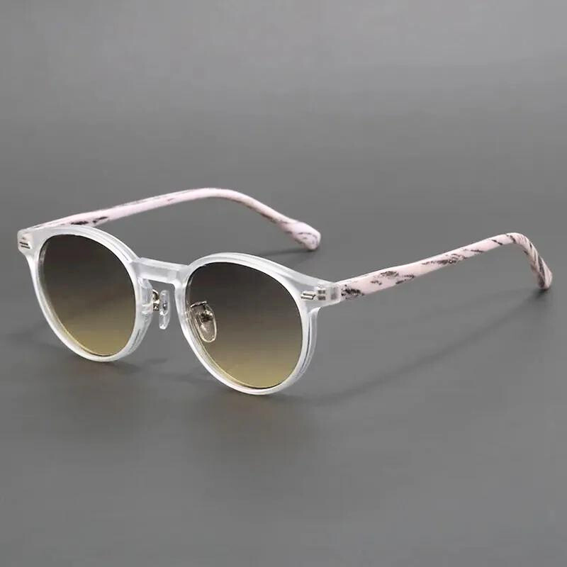 Women's Wood Effect Sunglasses – Scratch-Resistant UV – side view