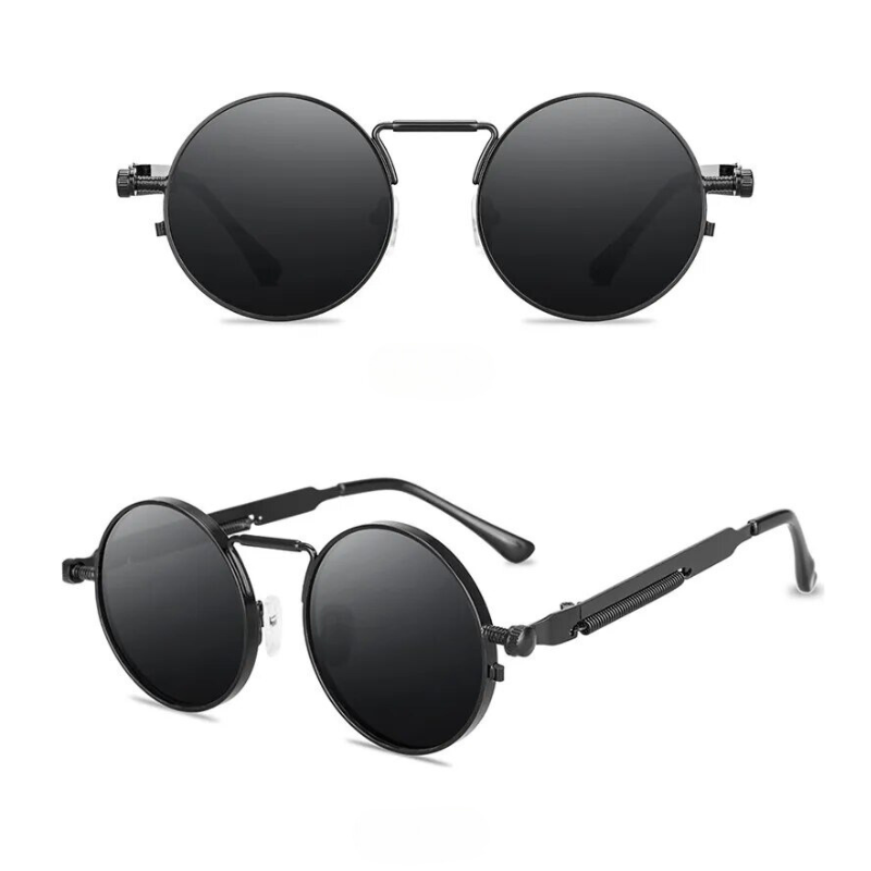 Women's Mila Aluminium Sunglasses – Retro UV400 Style – lifestyle shot