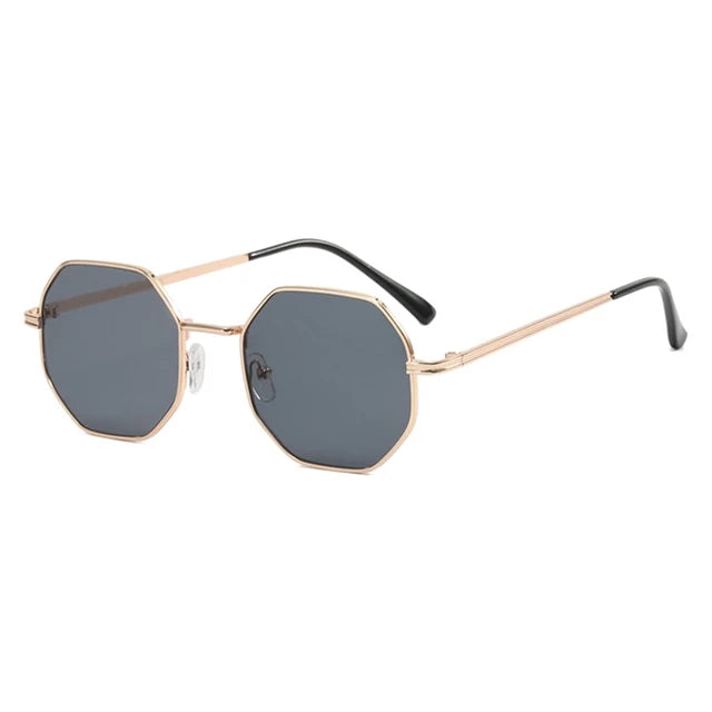 Women's Tatum Classic Sunglasses – Polished Metal UV400 – front view