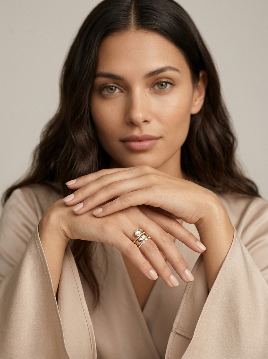 Women's Ring Set - set of three stacking rings
