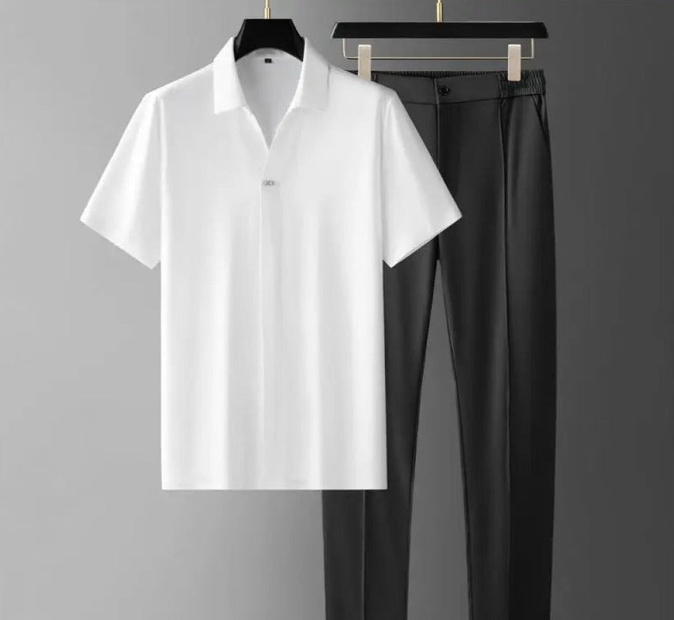 Men's Premium Two-Piece Co-Ord Set - Elevated Everyday Wear — main view