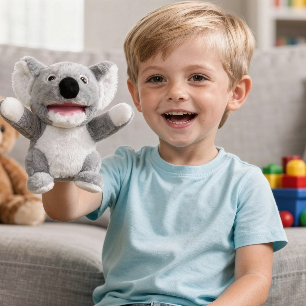25 cm animal hand puppet soft toy - koala