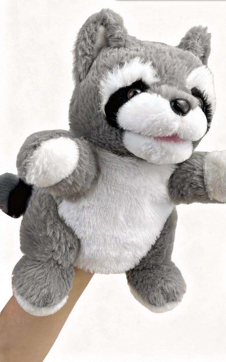 25 cm animal hand puppet soft toy - view 8