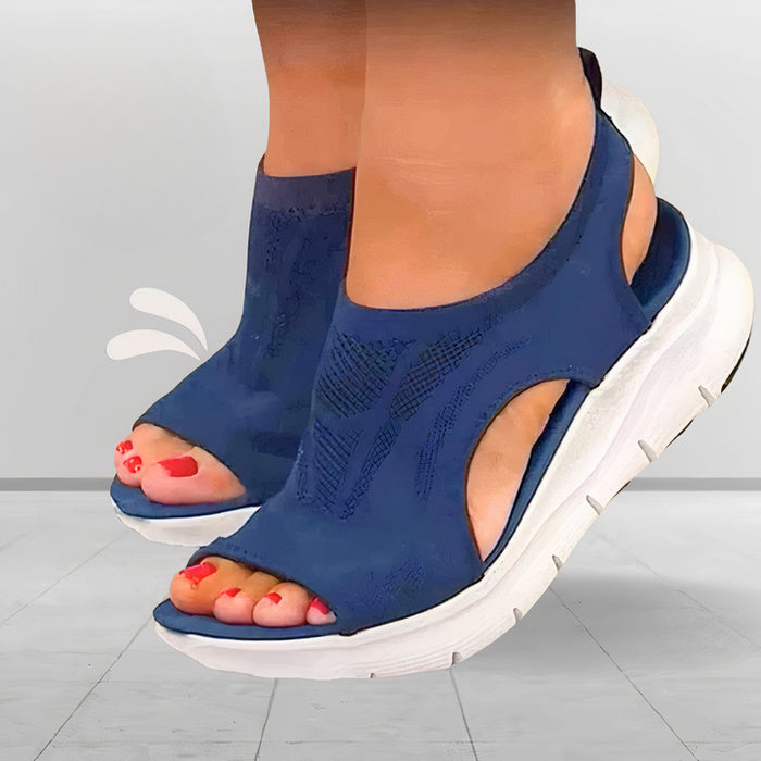 Women's orthopaedic comfort sandals – Saint Dor UK – front view